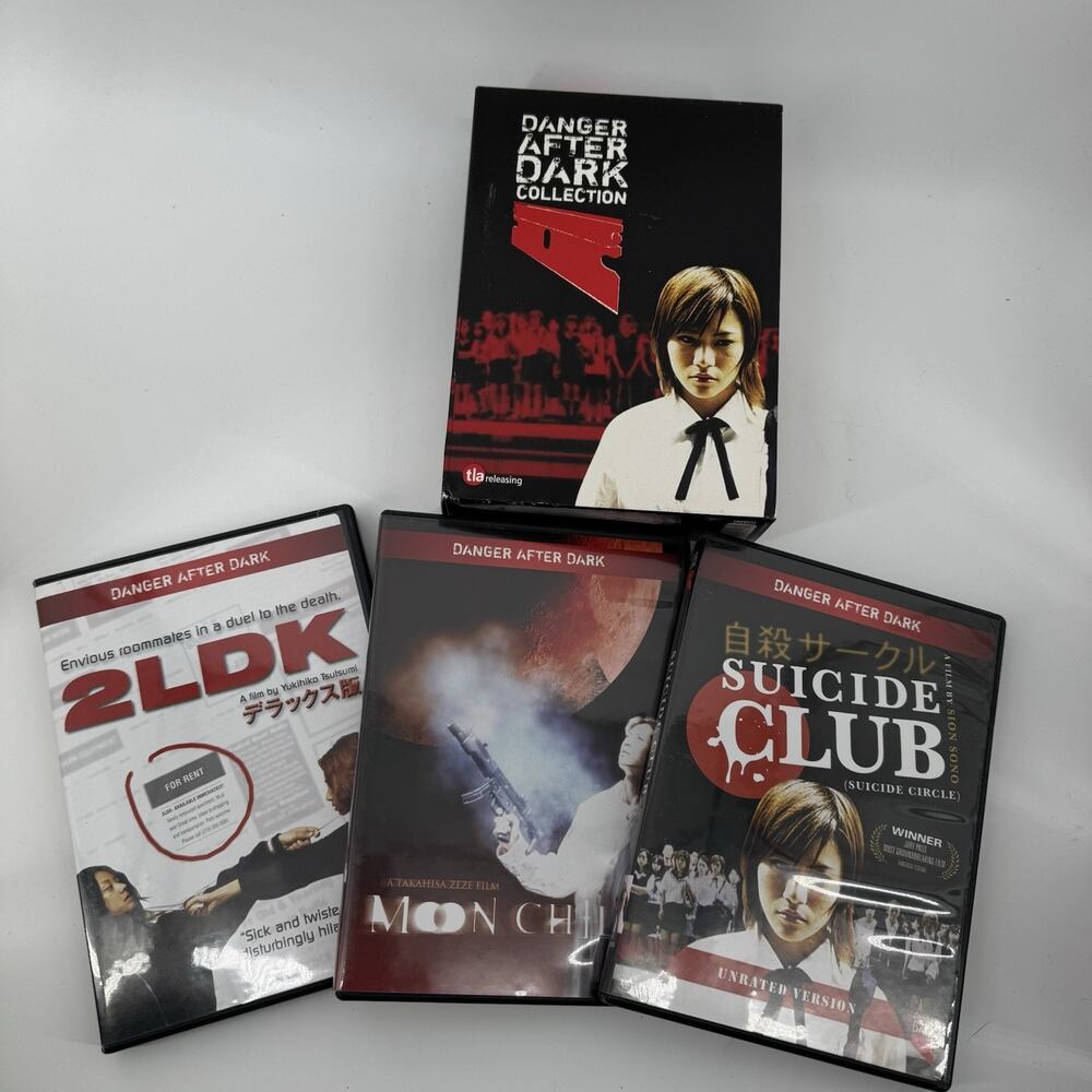 Danger After Dark Collection 3 Disc DVD Box Set OOP 2006 TLA Releasing